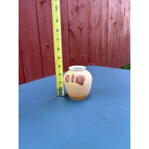 Vintage Handmade Pottery Mini Vase By Audrey McKeon